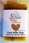 Hemp Goat Milk Soap - Rectangle Bar 100 g