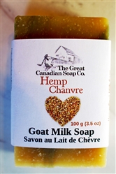 Hemp Goat Milk Soap - Rectangle Bar 100 g