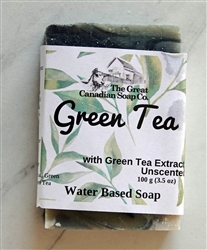 Water Based Green Tea Unscented Soap - 100 g