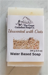 Water Based Oatmeal Unscented Soap - 100 g