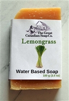Water Based Lemongrass Soap - Rectangle Bar 100 g