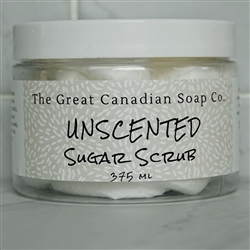 Unscented Shea Butter Sugar Scrub