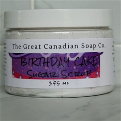 Birthday Cake Sugar Scrub Supersize - 375 ml