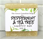 Peppermint & Tea Tree Goat Milk Shampoo Bar 100 g