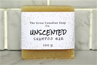 Unscented Goat Milk Shampoo Bar - 100 g