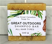 Great Outdoors Goat Milk Shampoo Bar - 100 g