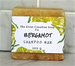 Bergamot Goat Milk Hard SHAMPOO Bar - Square 100 g (3.5 oz)