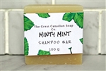 Minty Mint Goat Milk Shampoo Bar - Square 100 g