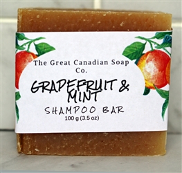 Grapefruit & Mint Goat Milk SHAMPOO Bar - 100 g