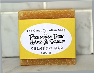 Premium Dry Hard Goat Milk Shampoo Bar - Square 100 g