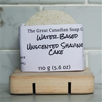 Unscented Shaving Bar, Unscented Shaving Cake