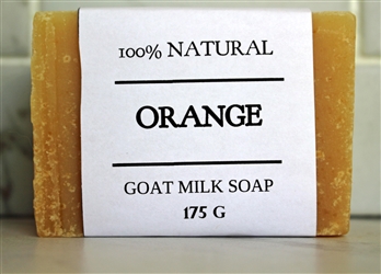 Orange Zest Goat Milk Soap - Extra Large Bar 175 g