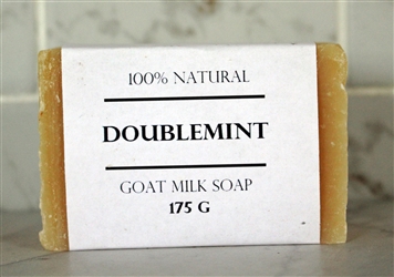 EXTRA LARGE BAR - Doublemint Goat Milk Soap - 100% Natural - 175 g (6.2 oz)