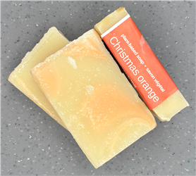 Christmas Orange Soap – Festive Citrus Bar with Sweet Orange Essential Oil