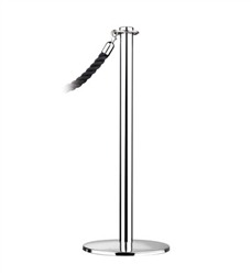 314U Flat Top Stanchion with Universal Flat Base