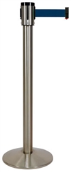 Single Line Crowd Control Stanchion w/ 15 FT Belt