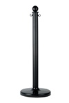 2.5" Diameter Plastic Stanchion 40 inches black