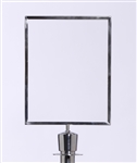 Heavy Duty Frame 8.5 x 11 for Rope Stanchion