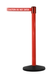 SafetyMaster Stanchion Barrier with 11 Feet Belt
