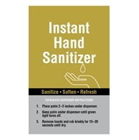 Instant Hand Sanitizer Sign