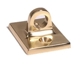 1 or 2  Hook Wall Plate Gold