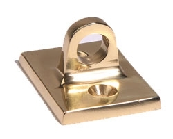 1 or 2  Hook Wall Plate Gold