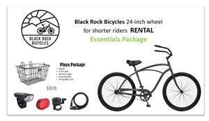 2024 Black Rock Bicycles 24 inch BOYS RENTAL Essentials Package