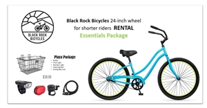2024 Black Rock Bicycles 24 inch GIRLS RENTAL Essentials Package