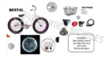 2024 Purple Fat Bike Rental Glow Package