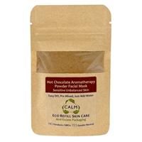 CALM Natural Eco Friendly Skin Care Eco Refill Hot Chocolate Aromatherapy Powder Facial Mask