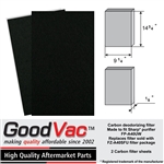 Sharp FP-A40UW carbon filter by Goodvac, replaces FZ-A40SFU deodorizing filter
