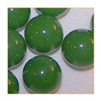 14mm Opal/Solid Green Marbles 1 lb Approximately 120 Marbles