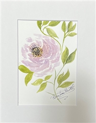 Original Watercolor 5x7" Framed FW008