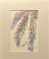 Original Watercolor 5x7" Framed FW010