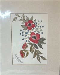 Original Watercolor 5x7" Framed FW015