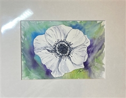 Original Watercolor 5x7" Framed FW022