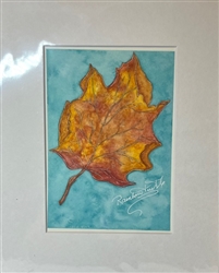 Original Watercolor 5x7" Framed FW023