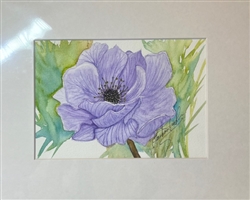 Original Watercolor 5x7" Framed FW030