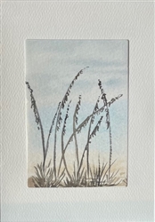 Hand Painted Original Watercolor Greeting Card #GC004