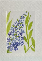 Hand Painted Original Watercolor Greeting Card #GC011