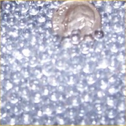 Clear 4mm Micro Round Marbles 44lbs