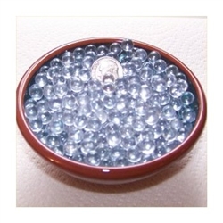 Clear 6mm No Hole Glass Deco Beads Mini Marbles 1 lb Approx 1,608 Beads/Marbles