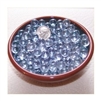 Clear 8mm No Hole Glass Deco Beads Mini Marbles 1 lb Approx 660 Beads/Marbles