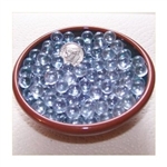 Clear 9mm No Hole Glass Deco Beads Mini Marbles 1 lb Approx 476 Beads/Marbles