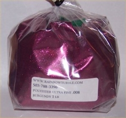 Glitter Polyester Fine  Burgundy 1-lb P3108HX