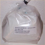 Glitter Polyester Fine  Clear 1-lb P0008HX