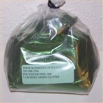 Glitter Polyester Fine Moss Green 1-lb P3808HX