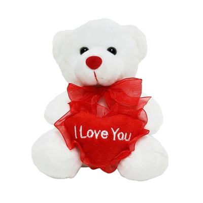 6" EDEN BEAR W/"I LOVE YOU HEART" (1)