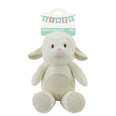 16" SHEEP BABY TOYS WITH RATTLE