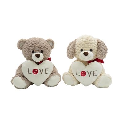 14" LOVE PUPPY & TEDDY (2)<b class='icon-new-product'></b>